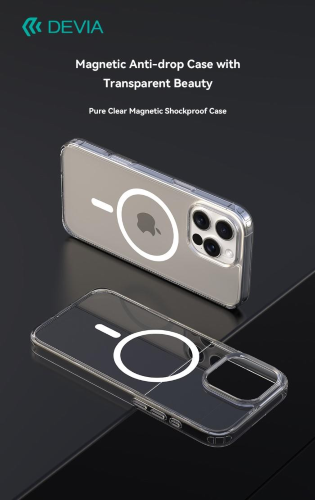 Cover Magnetica Glimmer con Apple Magsafe iPhone 16 Pro Max